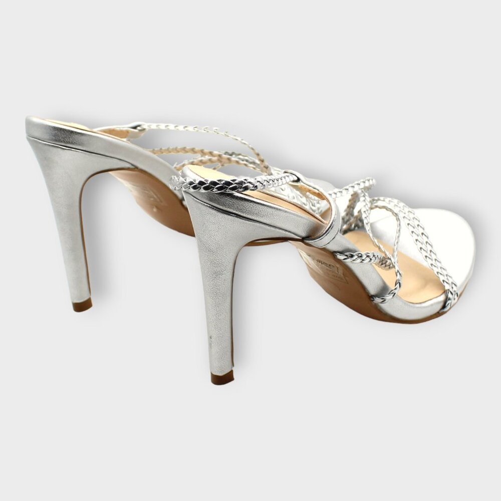 Olivia Miller Silver Pumps - Picture 6 of 8